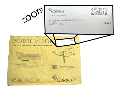 carta ordinaria correos|Apuntes de Correos